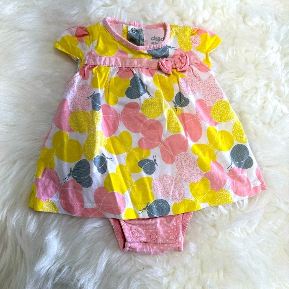 5/$30 Carter’s 3-6 Months Dress Romper Baby Girl - Picture 2 of 5
